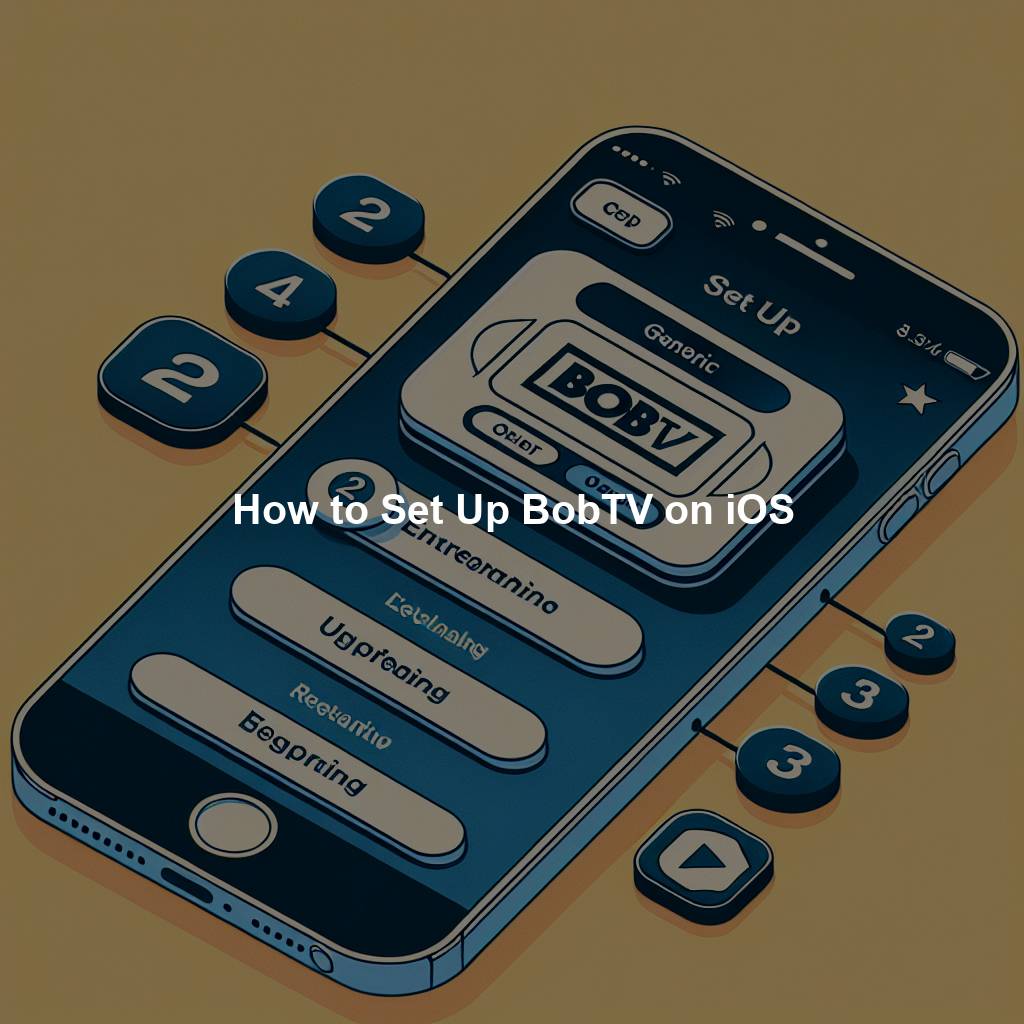 How to Set Up BobTV on iOS