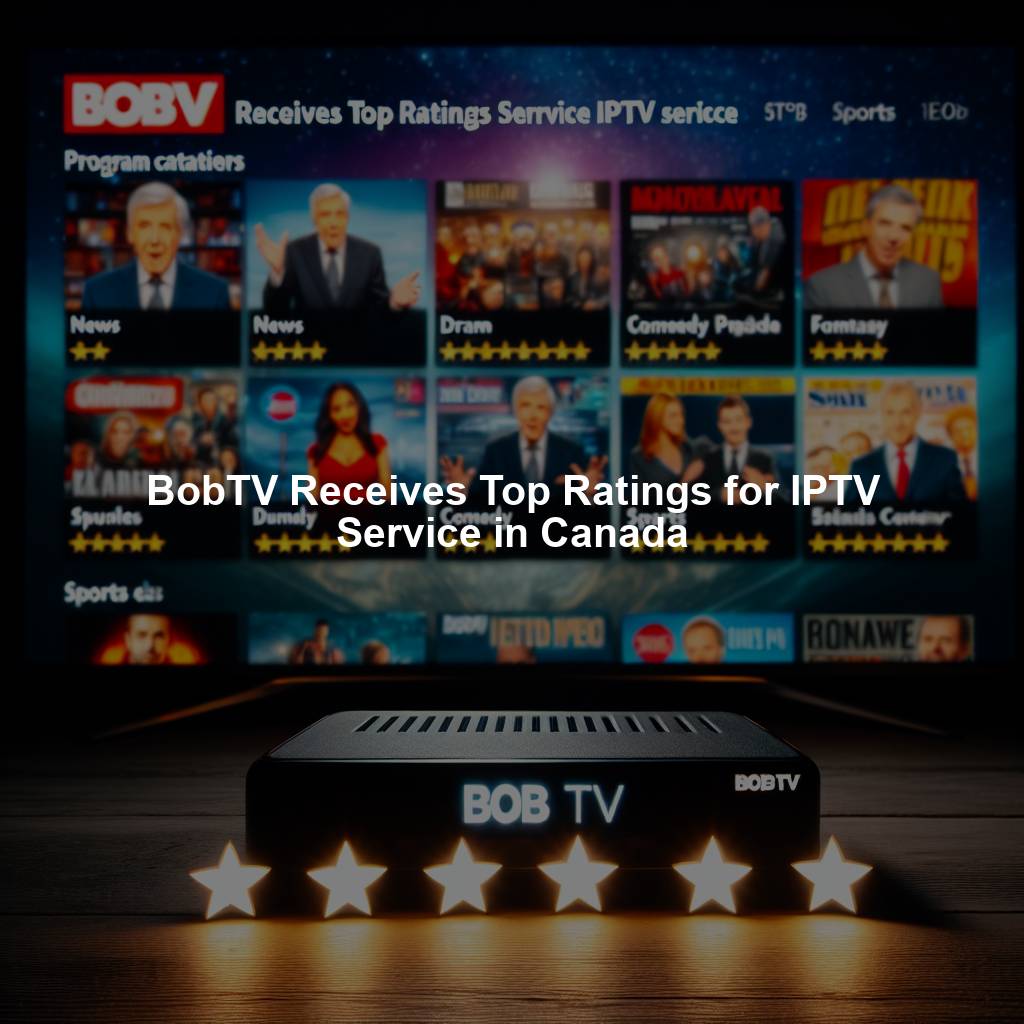 BobTV Receives Top Ratings for IPTV Service in Canada