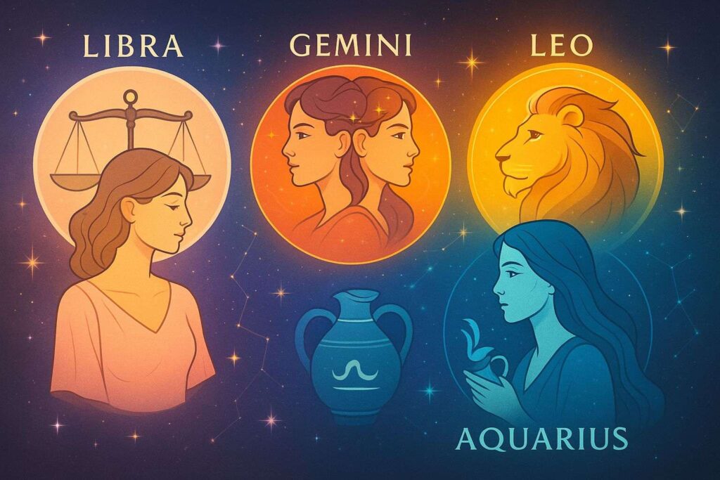 zodiac signs with beauty and intelligence